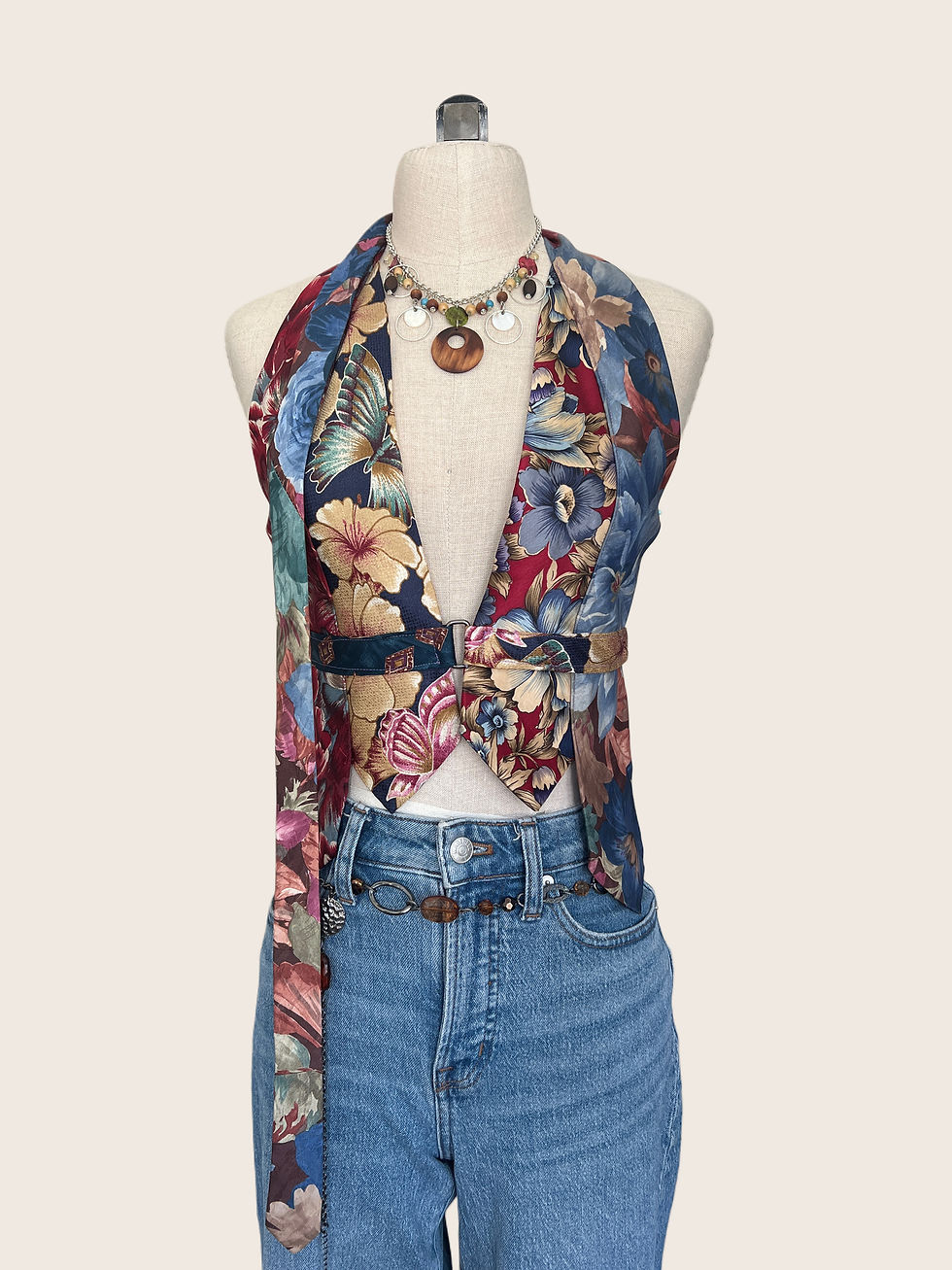 ALL TIED UP halter - tropical getaway