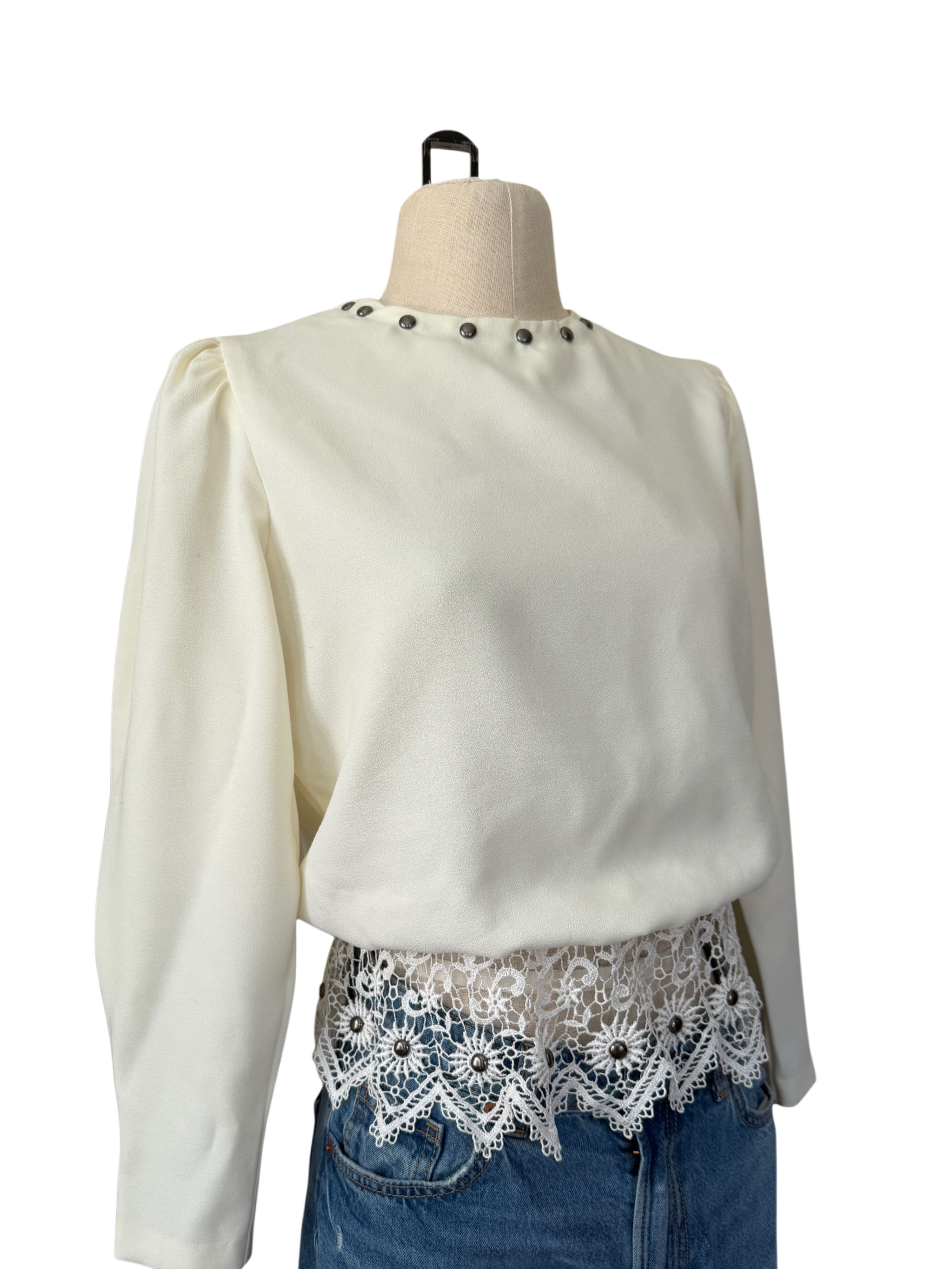 hey there stud vintage blouse