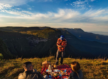 Picnic na Borda dos Canyons