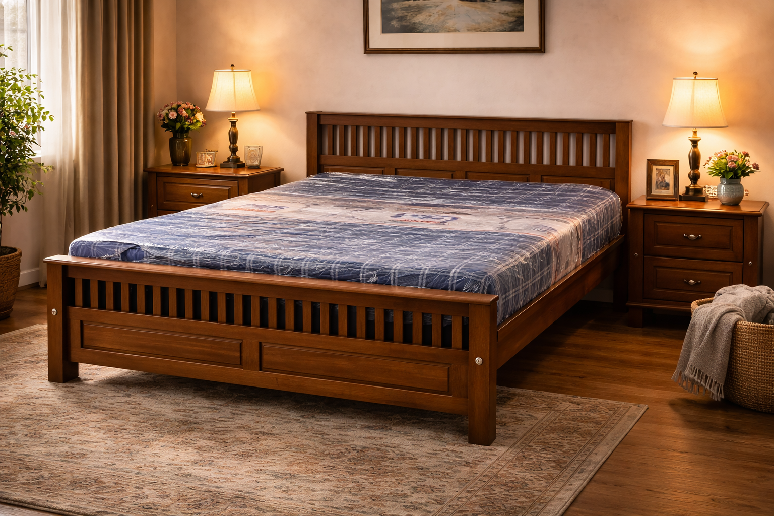 Cot with drawers
