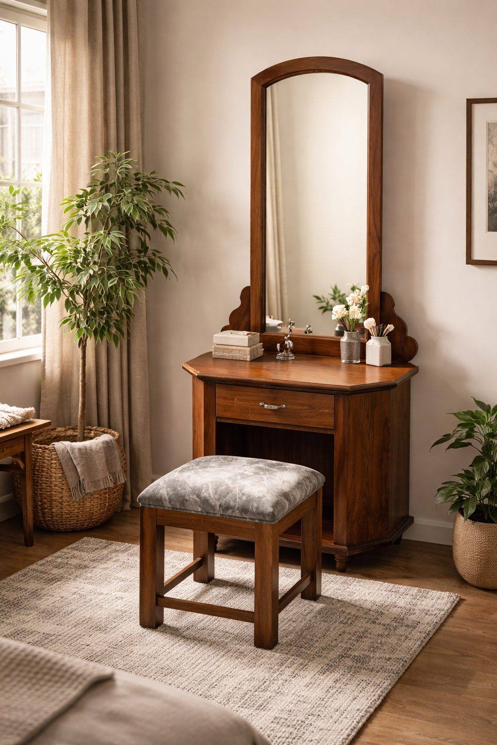 Teakwood Dressing table