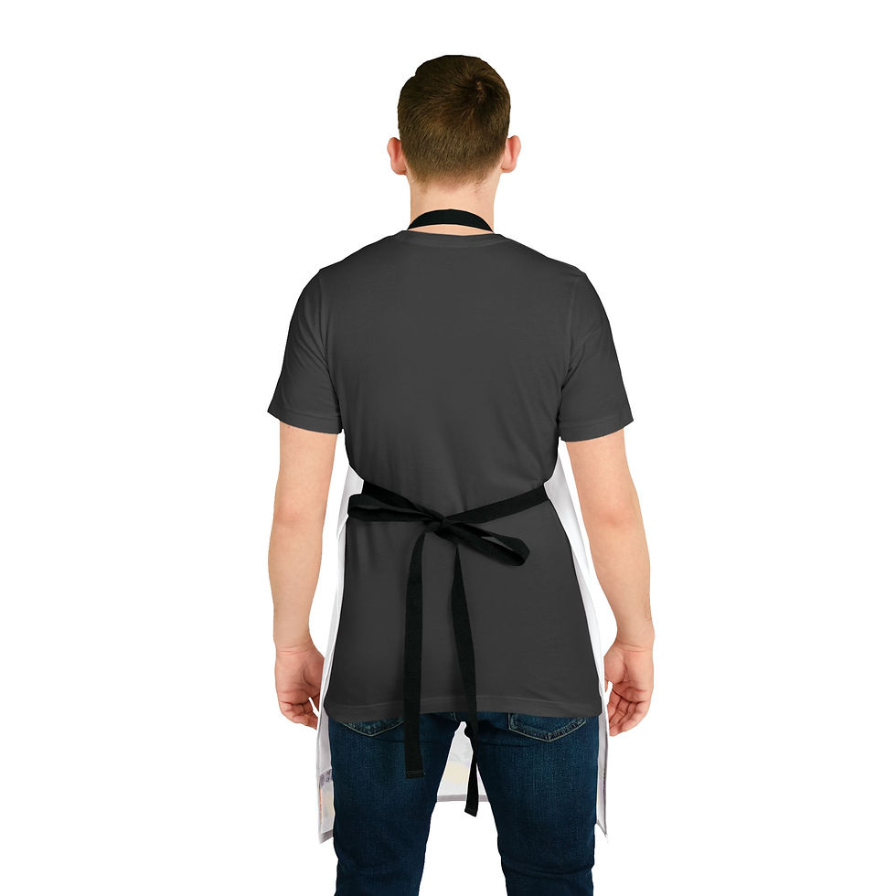 Thumbnail: Health Row Fruit Garden Apron — Chef Apron with Colorful Fruit Trim