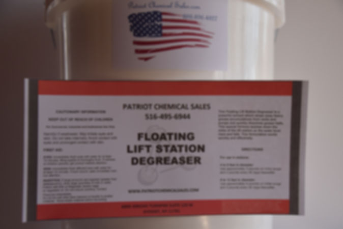 25 LB GRANULE LIFT STATION DEGREASER FLOATING