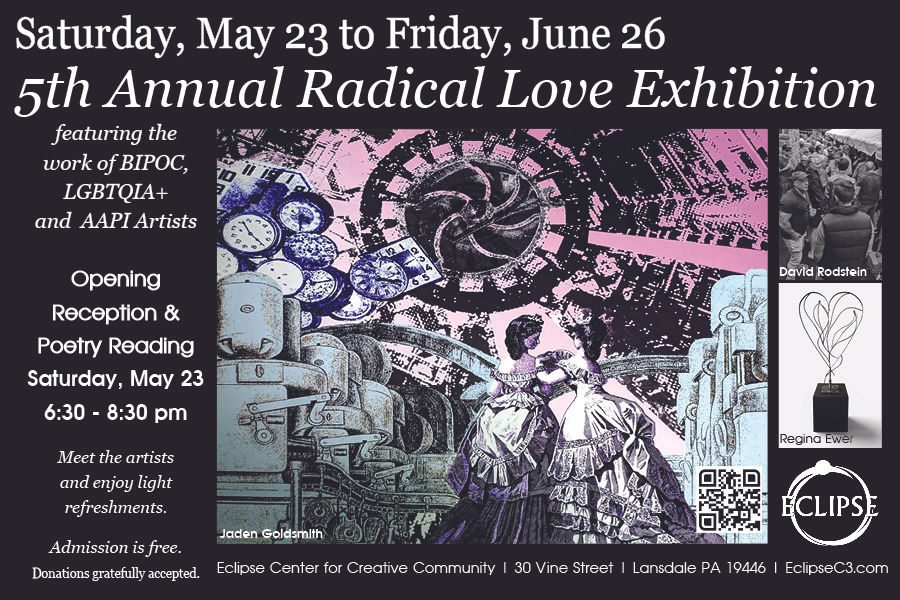 Radical Love exhibition adverstimens