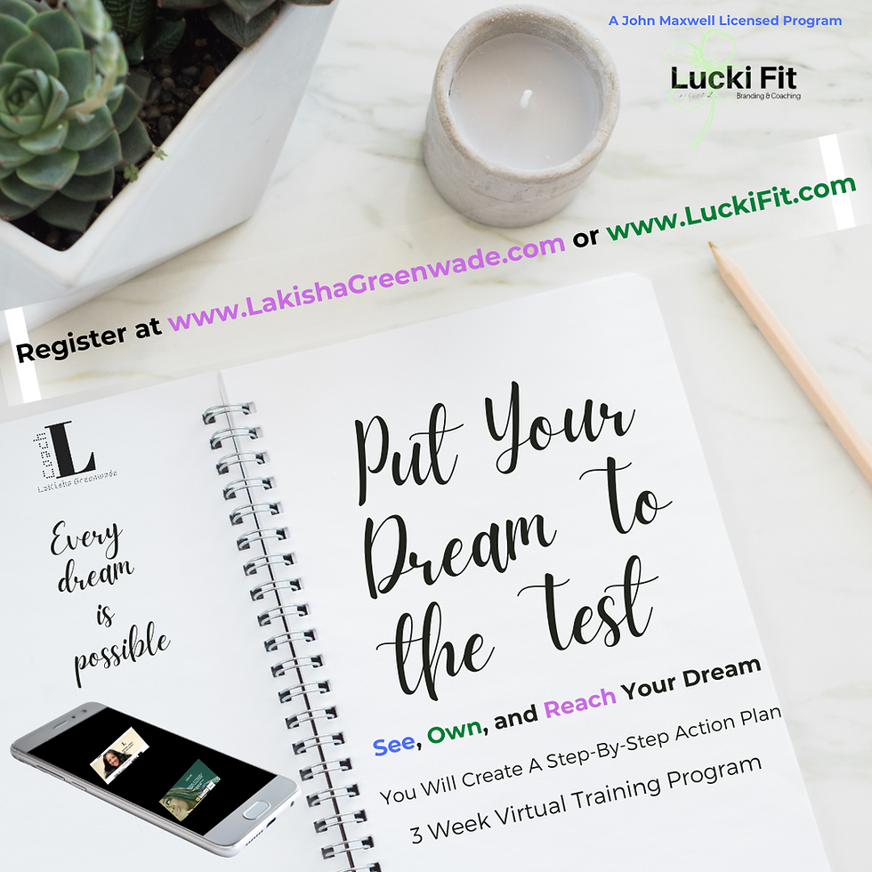 Put Your Dream to the Test (Self Paced Course)