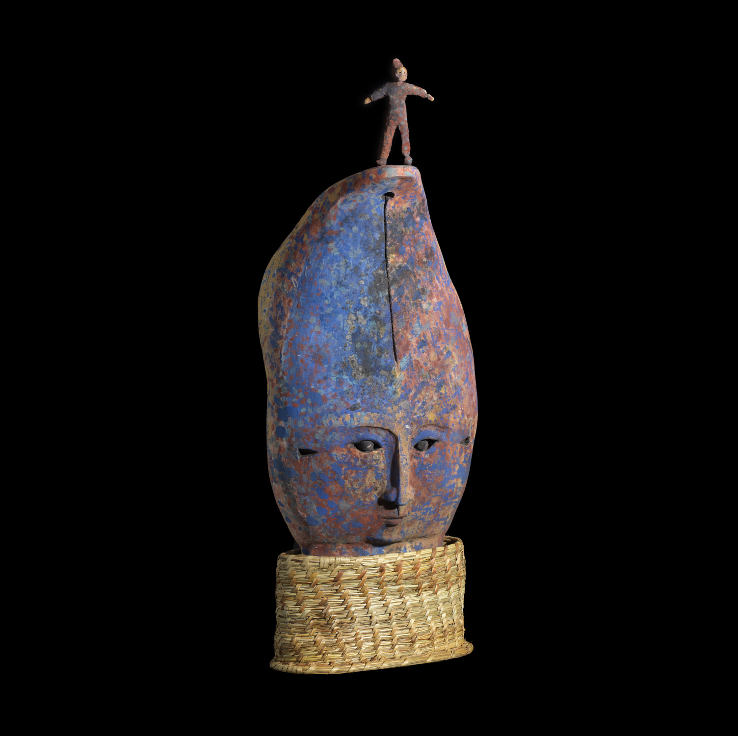 Sentinelle des Etoiles,56x27x24cm,Terre