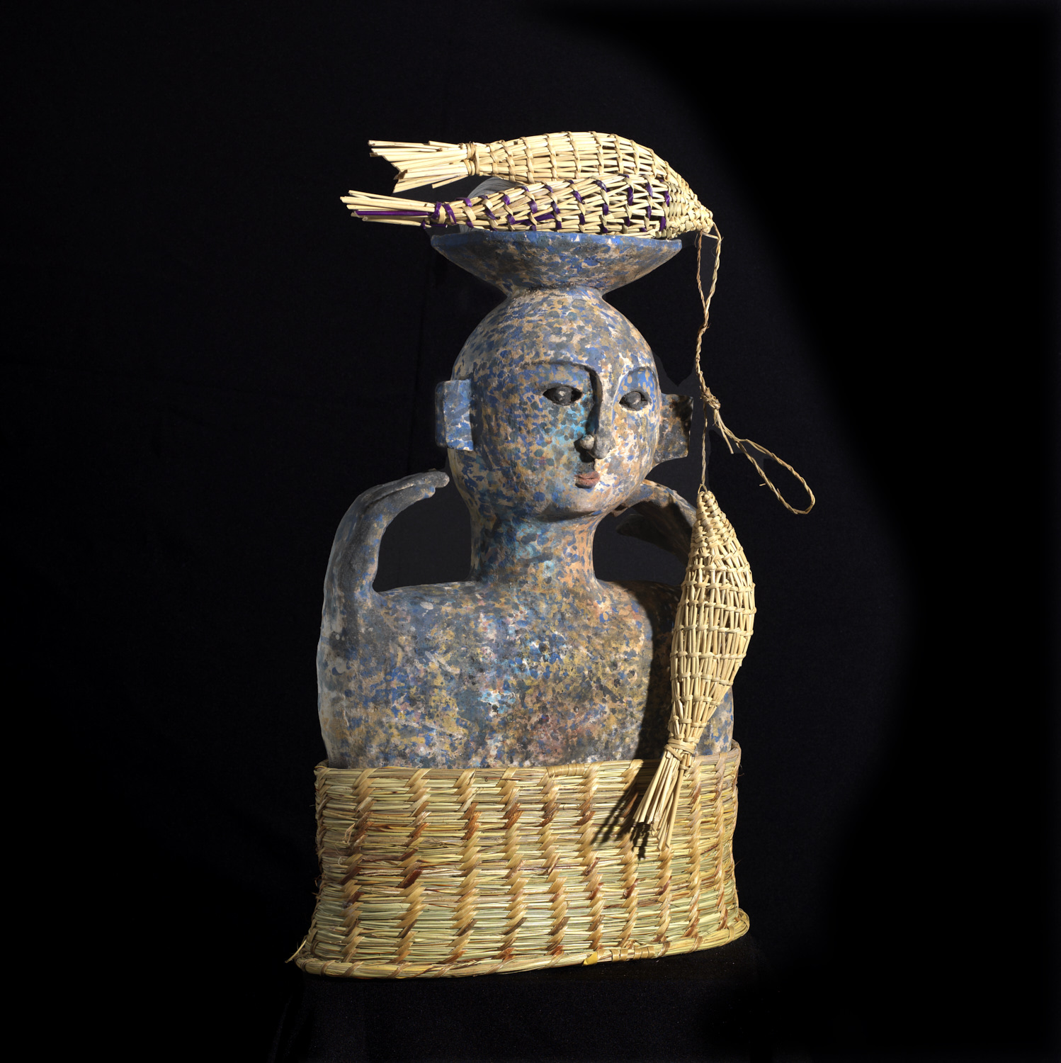 Llamayu,Temps des Moissons,63x40x22cm,Te