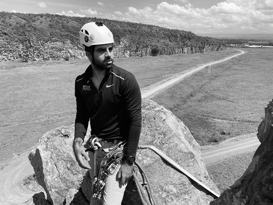 The Great Rift Valley rock climbing