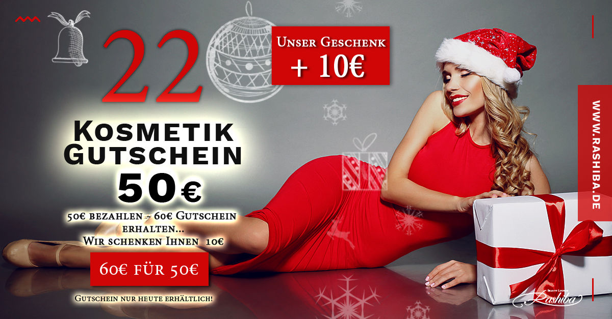Kosmetikgutschein im Wert von 60€