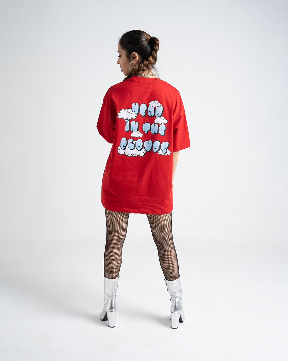 Thumbnail: Head In The Clouds Oversize Unisex Tee