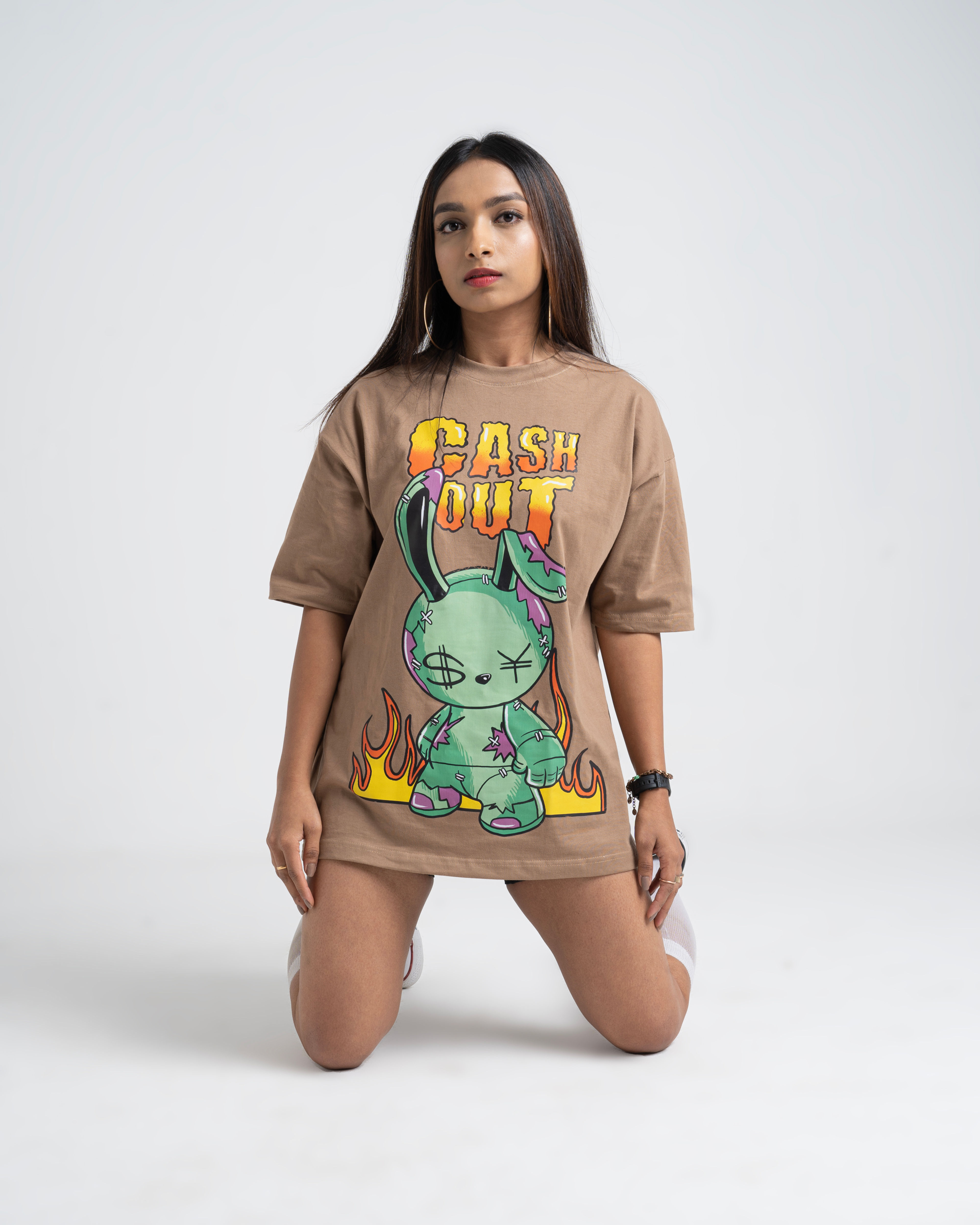 Cash Out Oversize Unisex Tee