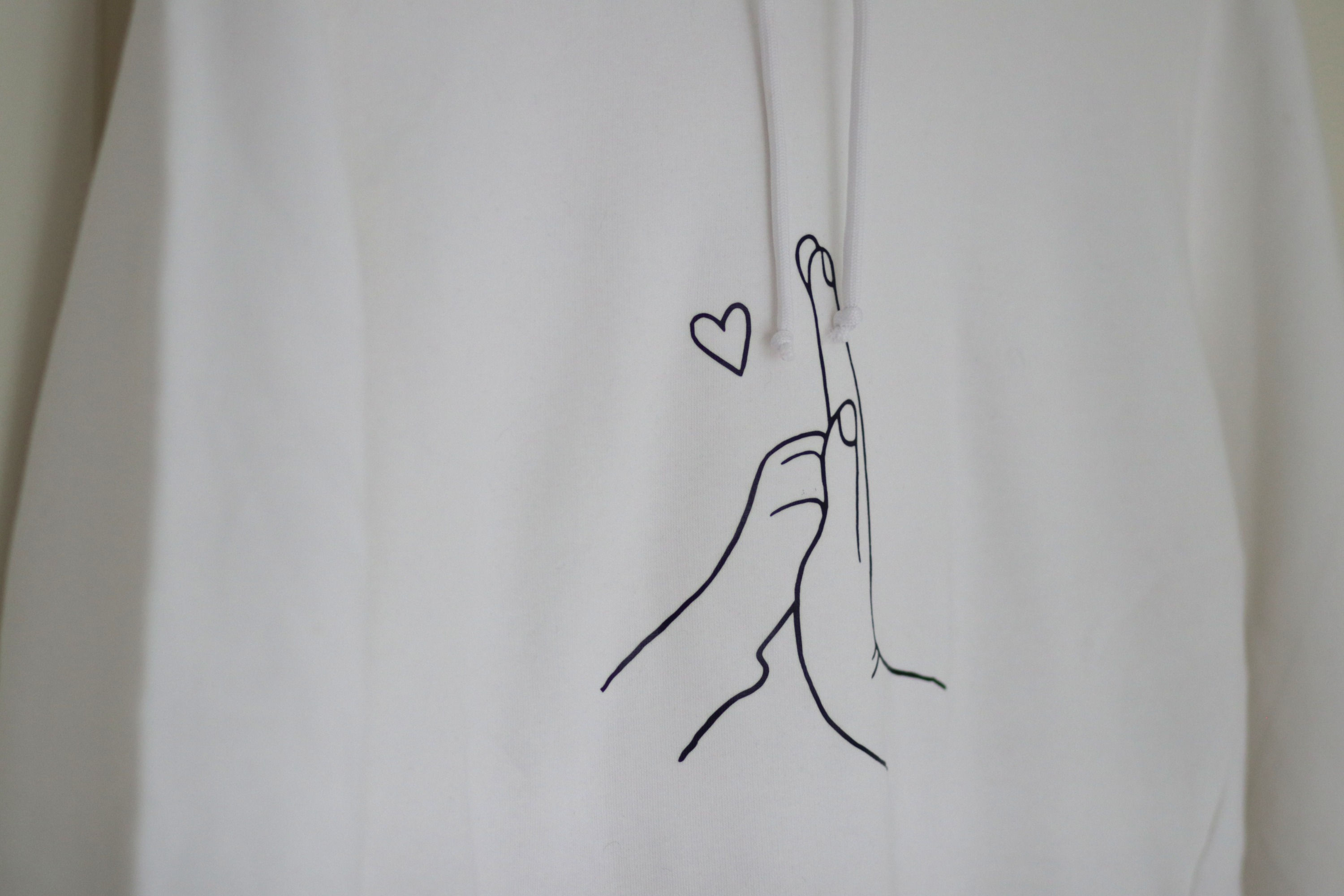 biologischer "hi five" Hoodie