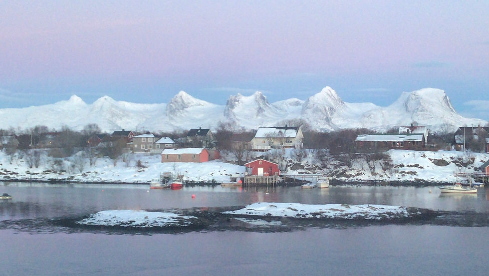 De syv søstre sett fra Herøy