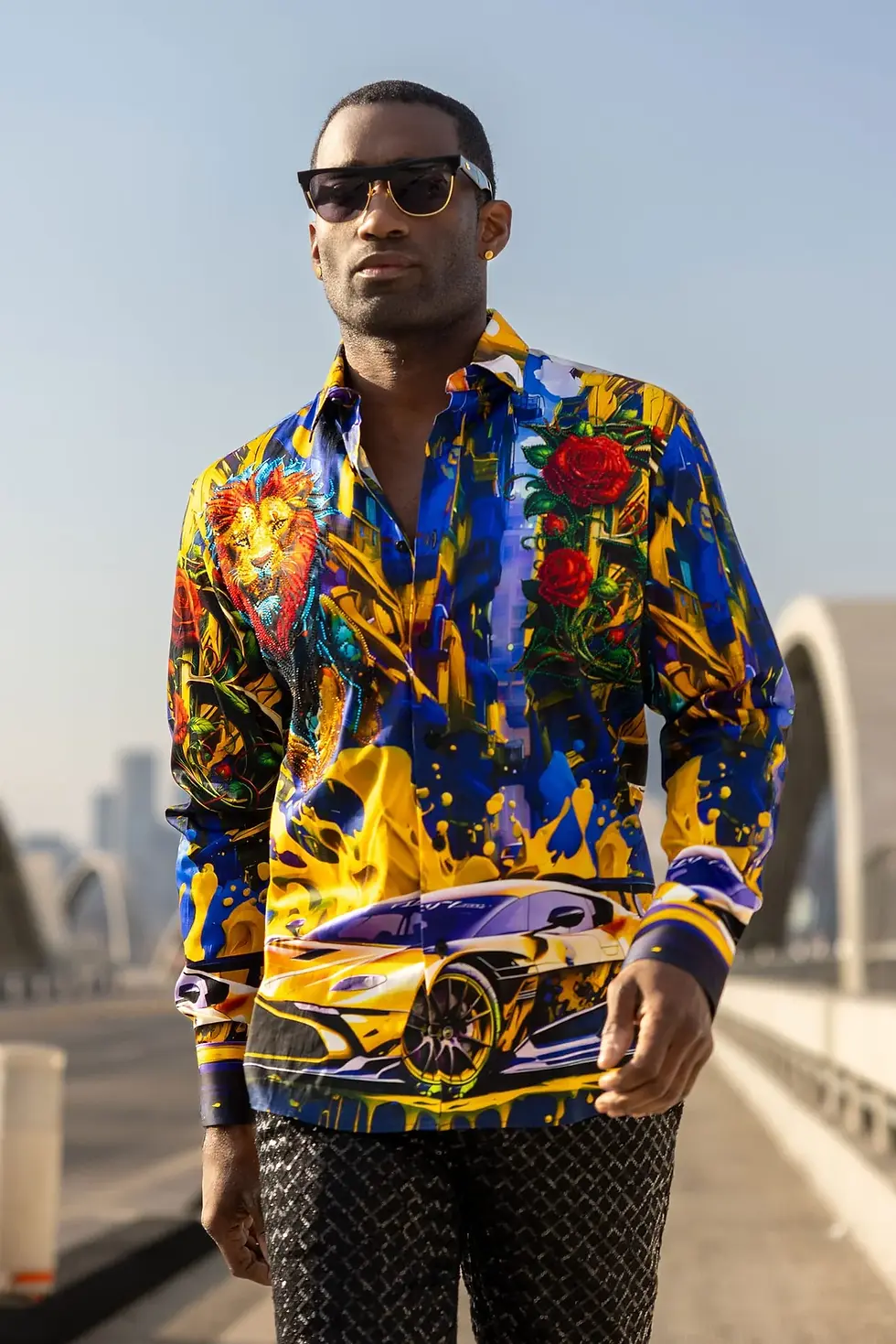 Thumbnail: Breezery Rhinestone Long Sleeve Shirt