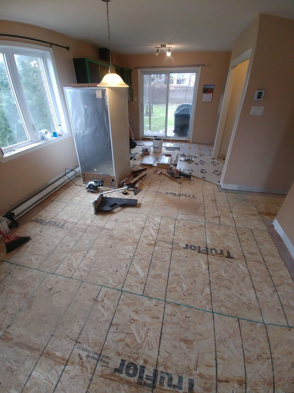 Du plancher et du plancher!