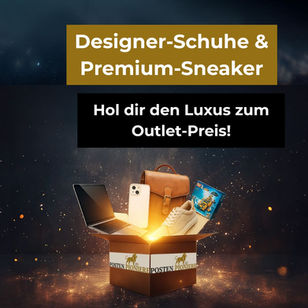 Designer-Schuhe & Premium-Sneaker: Hol dir den Luxus zum Outlet-Preis!