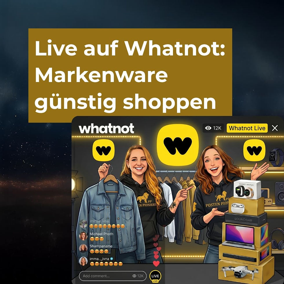 Postenpioniere auf Whatnot Live - günstig shoppen