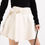 Thumbnail: OFF-WHITE SILK AND COTTON BALLERINA WRAP SKIRT