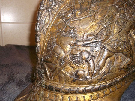 Thumbnail: Electrotype copy of a North Italian Burgonet helmet c.1560