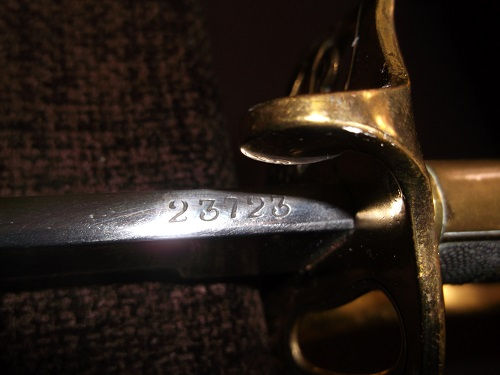 Thumbnail: Named P.1845 Staff Officer’s sword by Wilkinson
