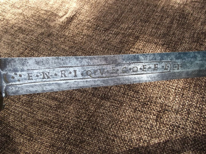 Thumbnail: 1728 Spanish Biblo with an earlier blade