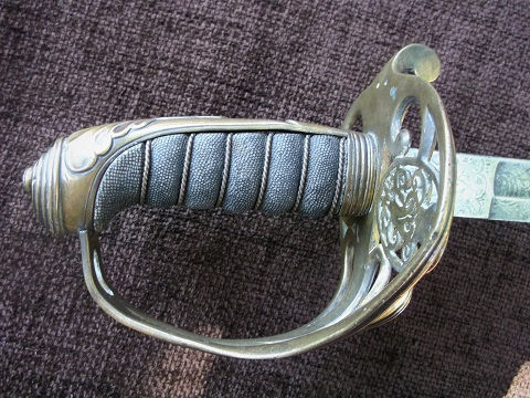 Thumbnail: Named British P.1845 Infantry Officer’s sword