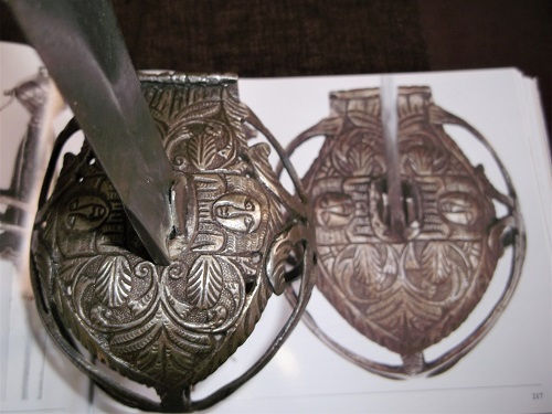 Thumbnail: English Mortuary hilted Backsword