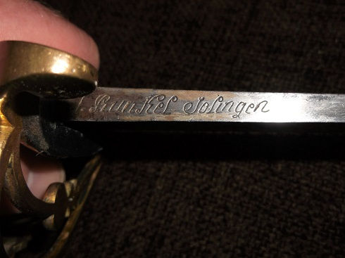 Thumbnail: British Grenadier Officer’s Sabre c.1796 – 1800