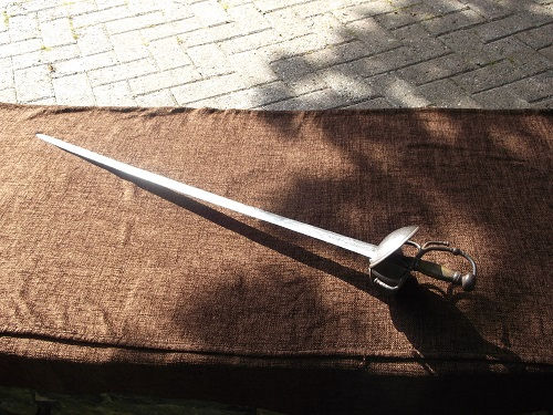 Thumbnail: 1728 Spanish Biblo with an earlier blade