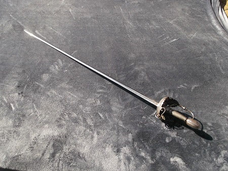 Thumbnail: A 17th Century English Civil War Period Officer's Dish-Hilt Rapier