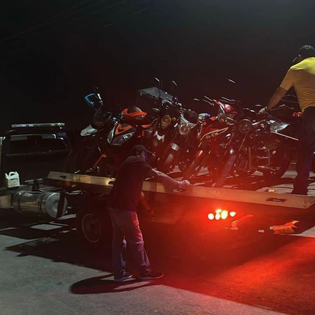 Juárez aplica operativo contra motos ilegales