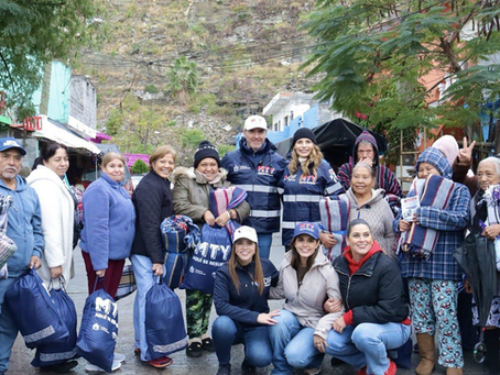 Continúa DIF Monterrey entregando apoyos invernales con el programa Mty. sin frío