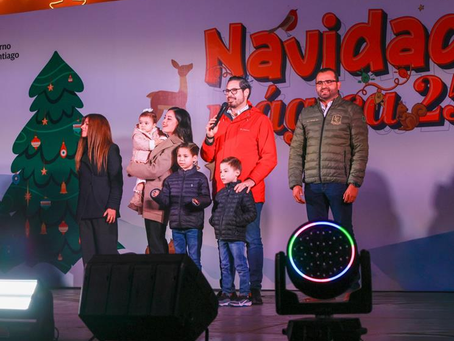 SANTIAGO CELEBRA LA MAGIA DE LA NAVIDAD CON LA ONCEAVA EDICIÓN DEL TRADICIONAL ENCENDIDO DEL PINO