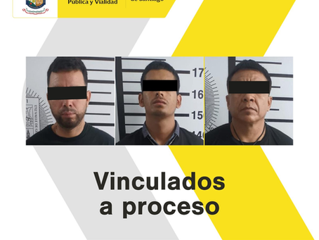 TRAS ACTUACIÓN DE LA POLICÍA DE SANTIAGO, VINCULAN A PROCESO A TRES PRESUNTOS HOMICIDAS