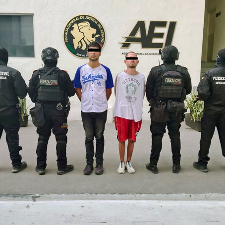 CAPTURAN A DOS GENERADORES DE VIOLENCIA EN ESCOBEDO