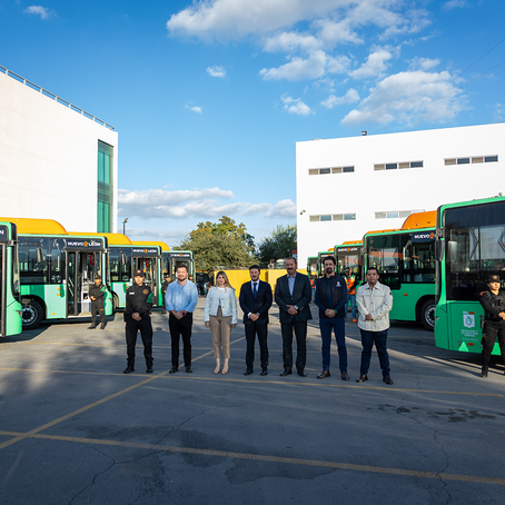 Entregan 16 nuevas unidades para la Ruta 222 Pueblo Nuevo-Pedregal