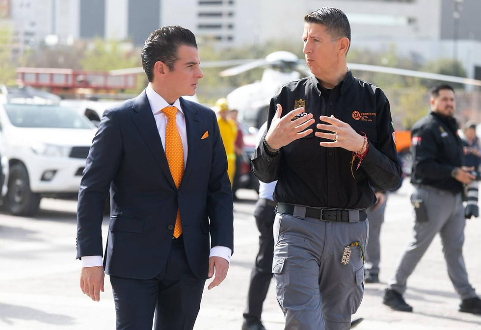 Miguel Flores llama a la ciudadanía a tomar precauciones ante pronóstico de lluvias en Nuevo León