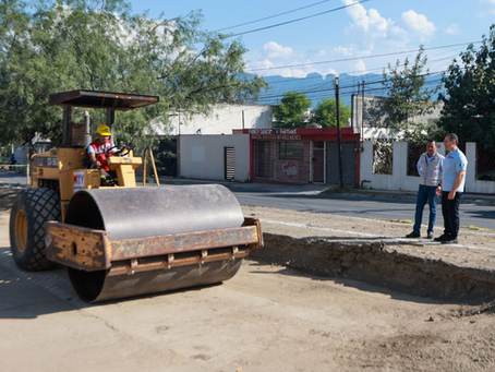 Inicia Monterrey rehabilitación de parque y de drenaje sanitario en colonia Genaro Vázquez