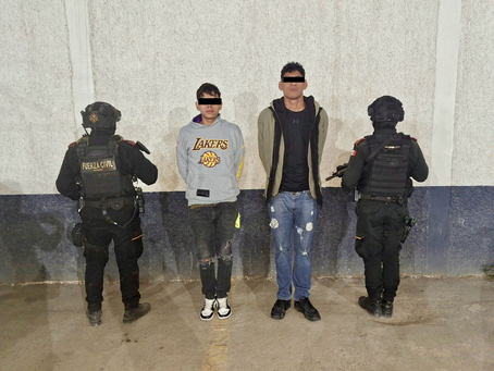 CAPTURAN A JÓVENES ARMADOS EN MONTERREY