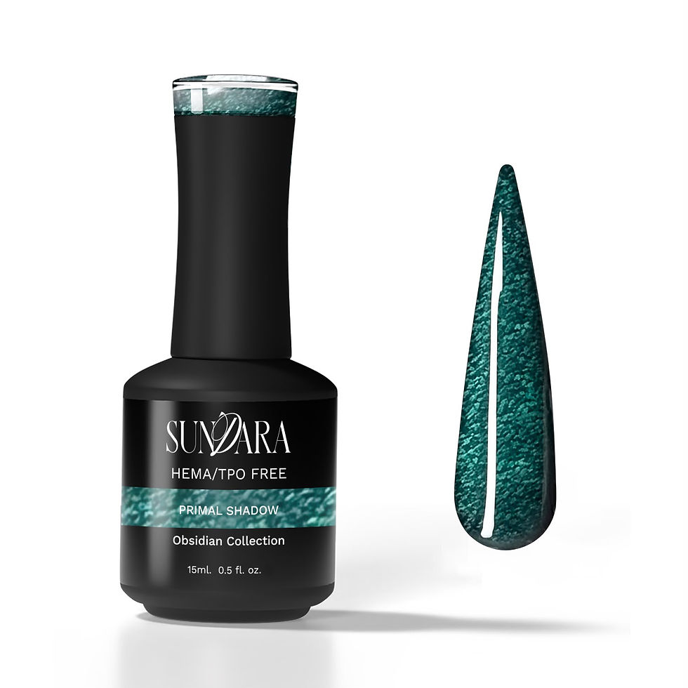 Primal Shadow- Obsidian Cat Eye Gel Polish