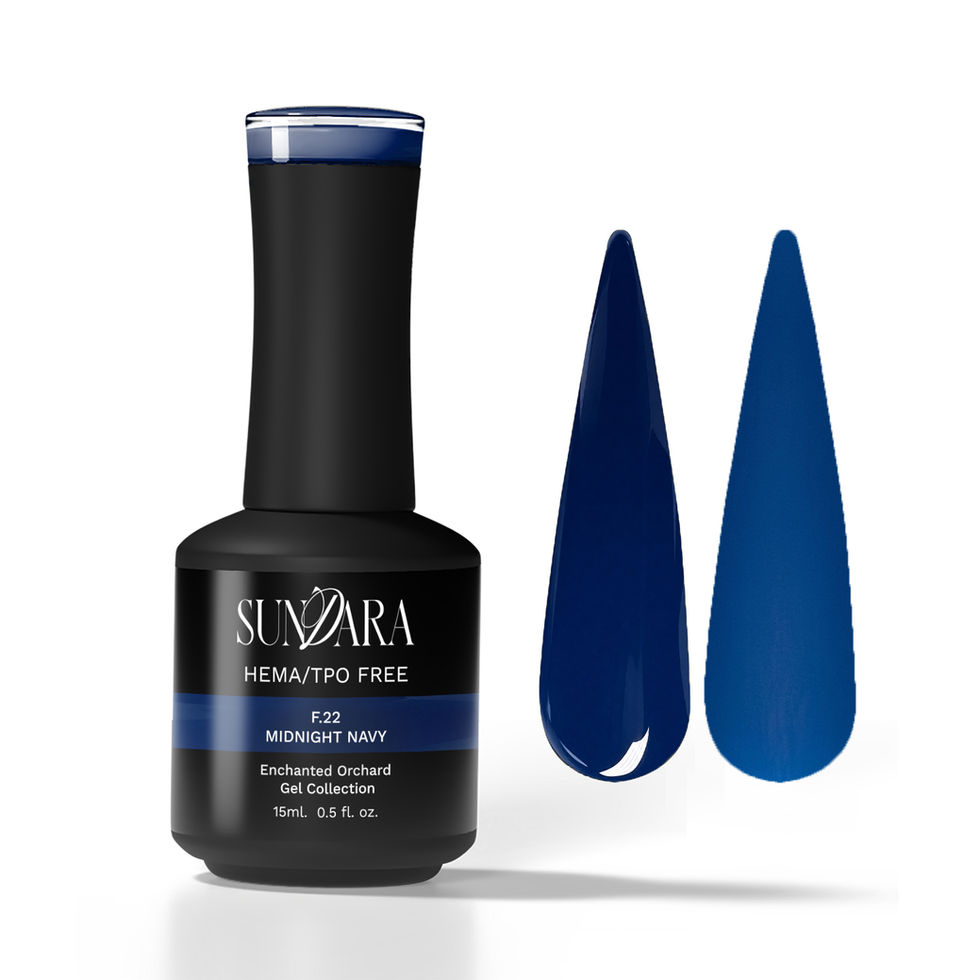 F.22 - Midnight Navy- Solid gel polish