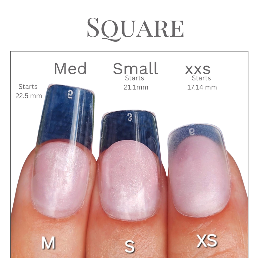 Square Shapes Soft Gelly Tips