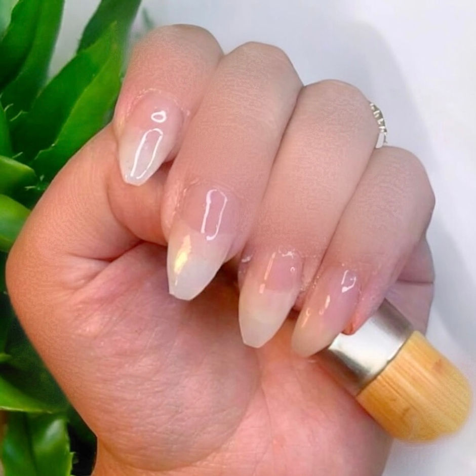 Clear Diamond Acrylic+Dip Powder
