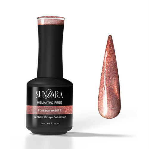 Blossom Breeze- Rainbow Cat Eye Gel Polish | Sundara Nails