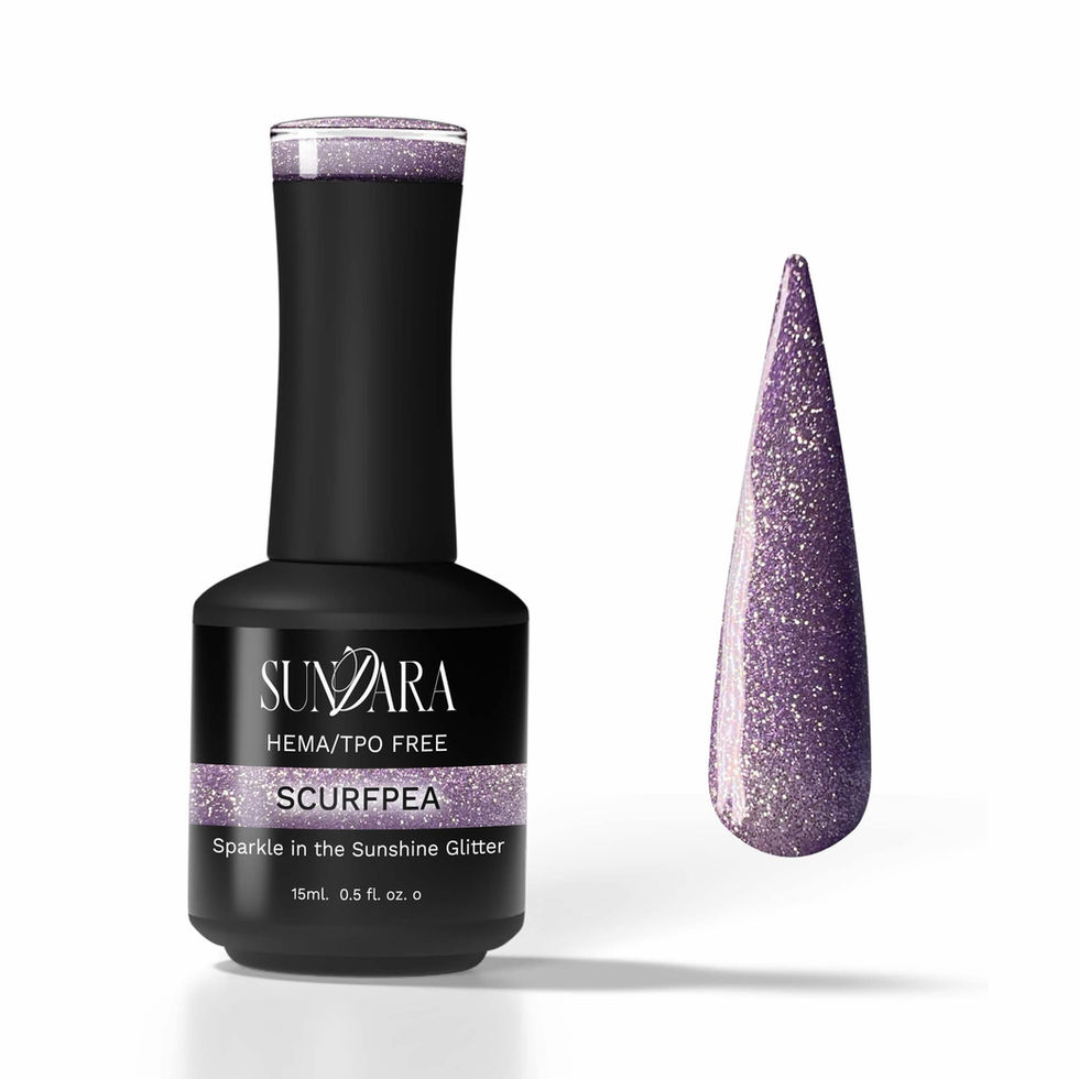 Scurfpea- Reflective Glitter Gel Polish