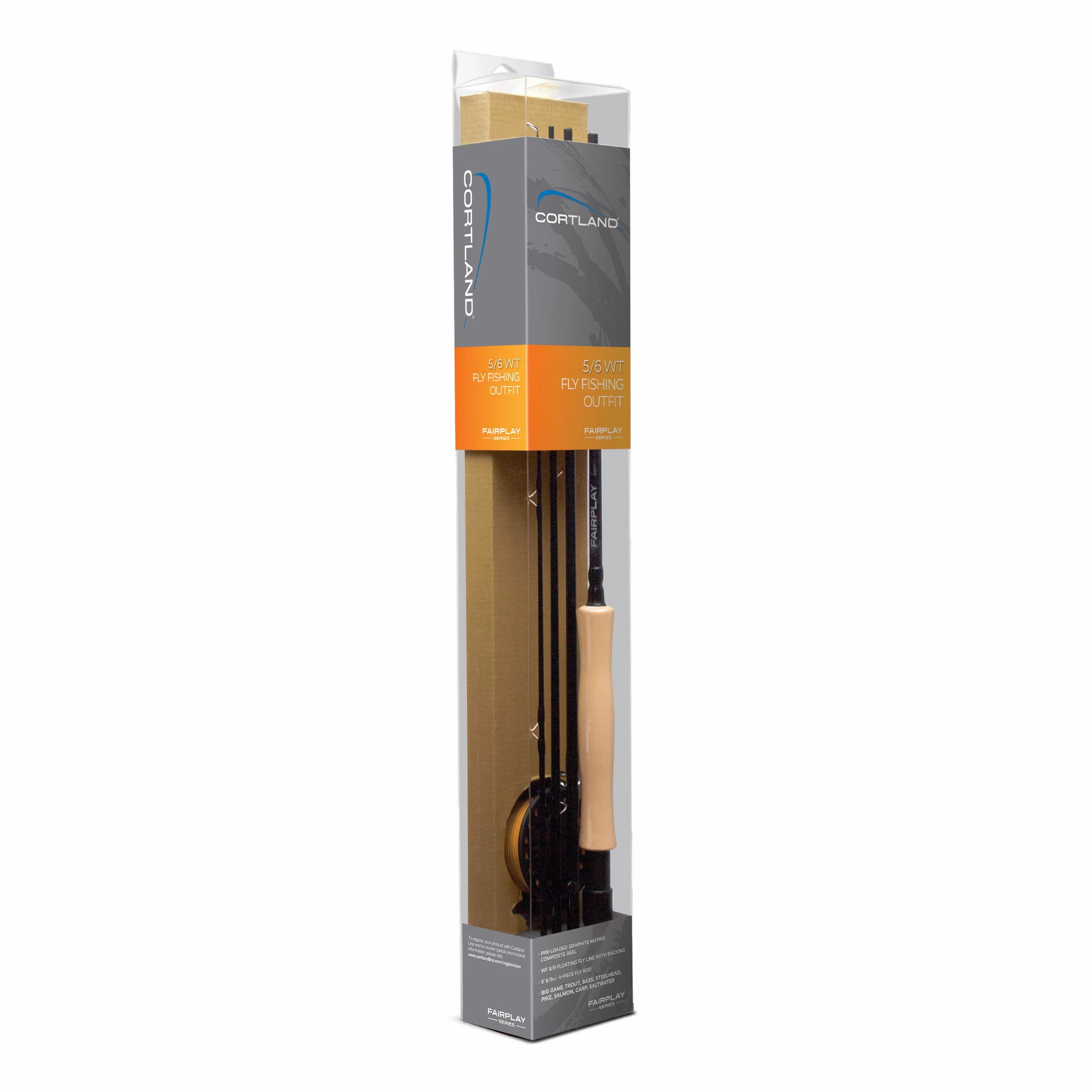 CORTLAND FIRELAY 9" LINEA #4/5 4 CP COMBO