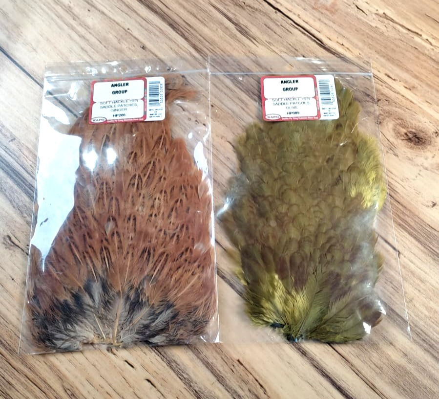 WAPSI SOFT HACKLE HEN SADDLE PATCHES
