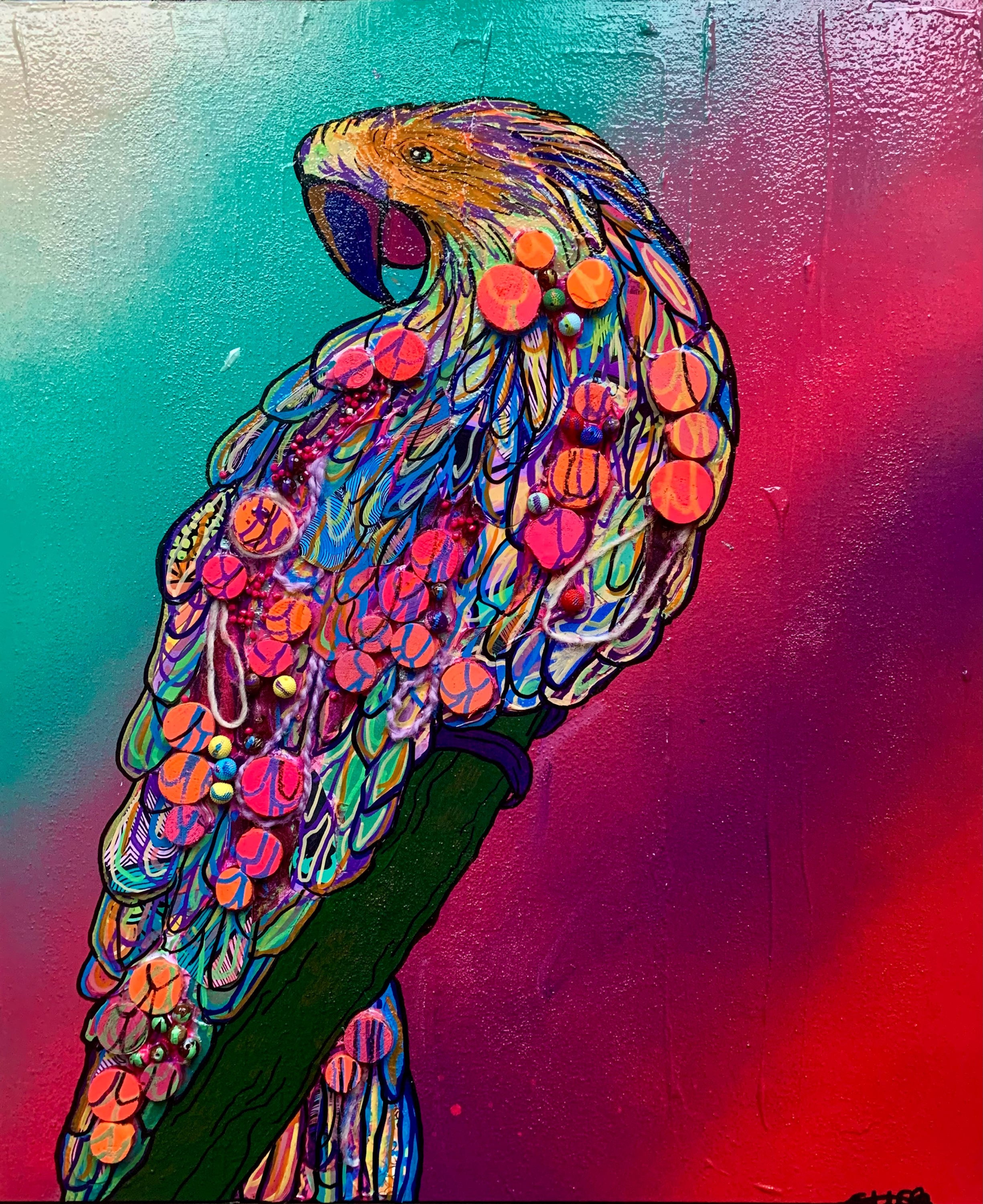 “Parrot Of Paradise” Print