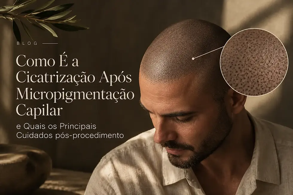 Como É a Cicatrização Após Micropigmentação Capilar e Quais os Principais Cuidados pós-procedimento