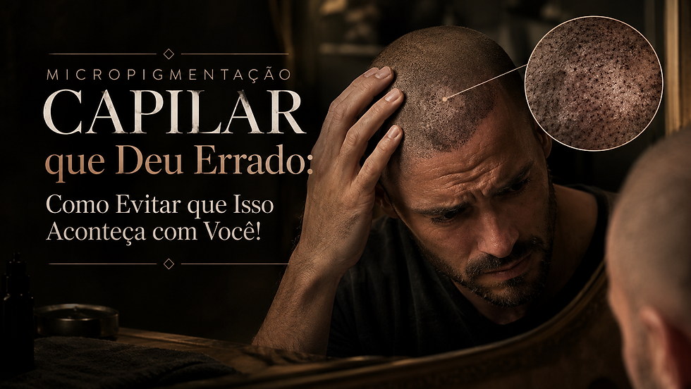 erros principais da micropigmentação capilar - mucropigmentação capilar que deu errado